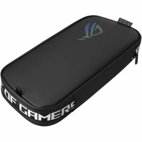 Asus ROG Carrying Case (Pouch) ROG Travel, Memory Card, Credit Card, Gaming Console - Black - Water Resistant, Spill Resistant, Weather Resistant, Scratch Resistant - Polyester Body