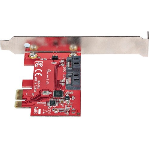 StarTech.com SATA Controller - Serial ATA/600 - PCI Express 2.0 x1 - Plug-in Card - 2 Total SAS Port(s) - 2 SAS Port(s) Internal -