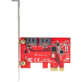 StarTech.com SATA Controller - Serial ATA/600 - PCI Express 2.0 x1 - Plug-in Card - 2 Total SAS Port(s) - 2 SAS Port(s) Internal -