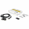 StarTech.com Data Transfer Adapter - 1 Each - 1 x 4-pin USB 2.0 Type A - Male - 2 x 9-pin DB-9 RS-232 Serial - Male - Black
